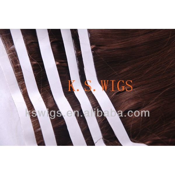 AAAA 100% High quality Russian human hair extension-tape hair, 20pcs/pk