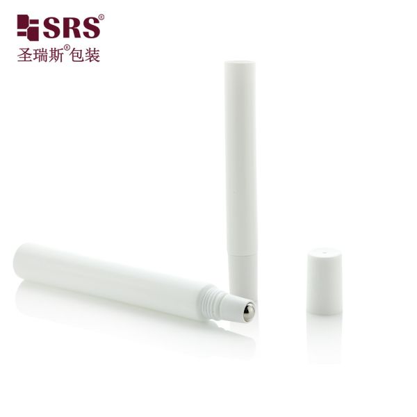 PE Single Roller Ball Tube Squeezable D16mm Dia 120mm For Acne Treatment Packaging