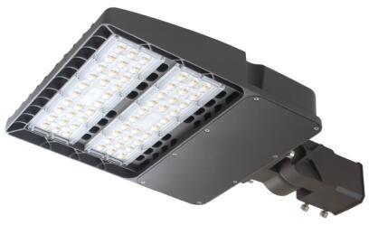 100W 13000 Lumen Shoe Box Led Light / IP65 90-277VAC LED Area Light With Meanwell