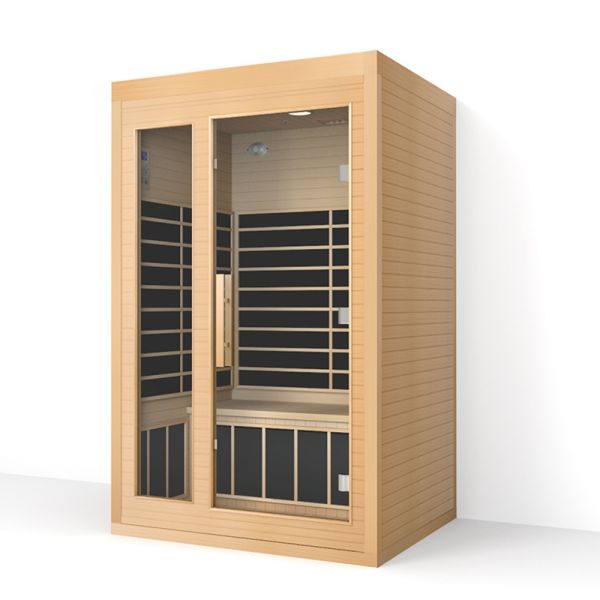 Hemlock 2 Person Infrared Sauna Cabin For Home Indoor