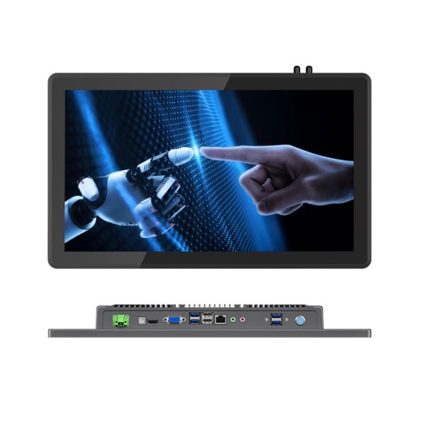 15.6inch Window Android Industrial Touchscreen AIO LCD 15.6inch Open Frame Industrial Panel PC with Touch Display Monitor