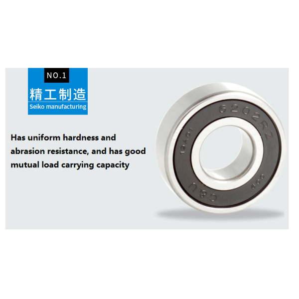 Deep Groove Ball Bearing Water Pump Parts 6203RZ 6203RS Open Seal For Washing Machine