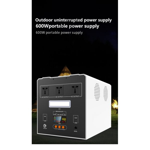 2500W Portable Battery Powered Generator Off Grid For Outdoor Camping