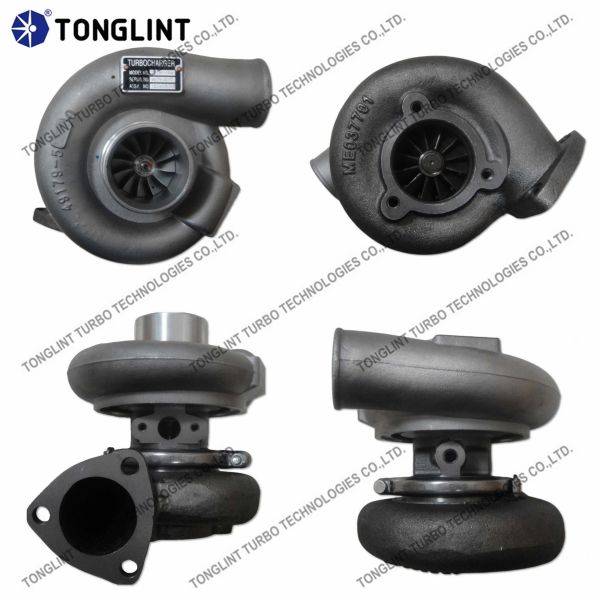Mitsubishi Fuso Truck & Bus Komatsu SK07-2 Kato TD06-17A Turbo 49179-00110 Diesel Turbocharger with 6D14-2PT Engine