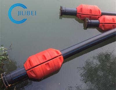 A tubulação de dragagem alta do lago/rio/mar buoyancy flutua resistente UV com a espuma do plutônio enchida