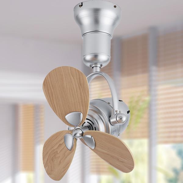 Ventilateurs à plafond à LED légers, ventilateurs oscillants muraux avec télécommande