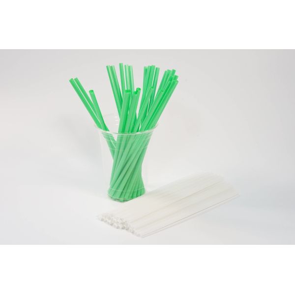 Соломы PLA Bioplastic 100% Biodegradable 7mmx210mm
