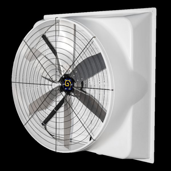 2200W High-Performance Exhaust Fan with 125000m³/h Airflow and 72'' Blade Diameter for Large Spaces