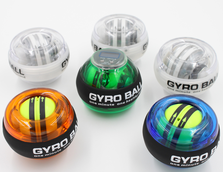 Original Wrist Trainer LED Gyroball Essential Spinner Gyroscopic Forearm Exerciser Powerful Arm Strength Workout