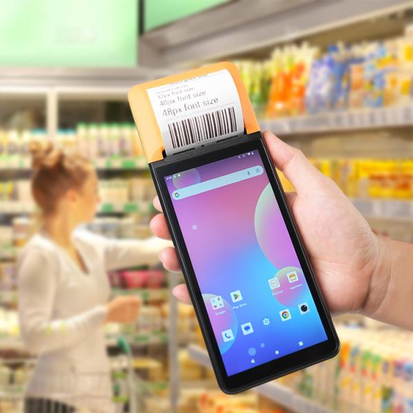 Hanbu Handheld POS Terminal 6 Inch Android 13 4GB RAM 64GB SSD