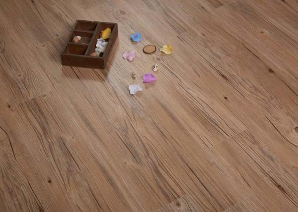 Water Proof 1.8mm Oak Wood LVT Flooring 7inch×48inch