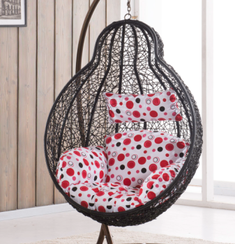 Outdoor-indoor wicker swing chair--8202