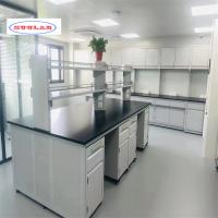 Número de compartimentos banco de trabalho de laboratório com como desenho número de trilhos