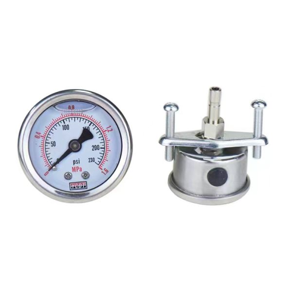 Water Pressure Gauge Liquid Filled Pressure Gauge