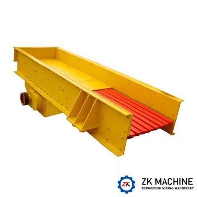 Industrial Limestone Electromagnetic Vibrating Feeder, Vibrating Feeder Strong Vibrating Force