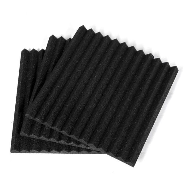 500x500mm 600mmx600mm Acoustic Foam Panels Sound Absorbing Foam Wedge Shaped