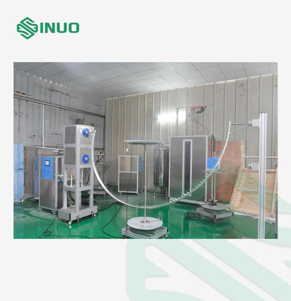 Oscillating Tube Water Spray Tester IPX3 IPX4 Waterproof Test System