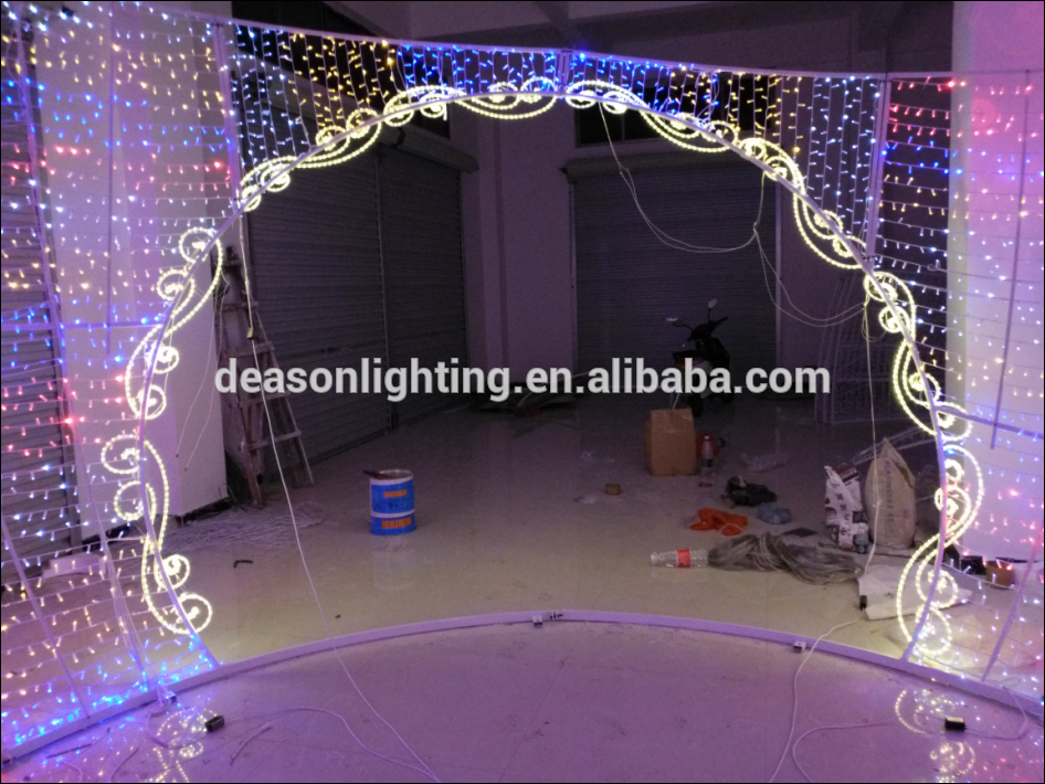Giant outdoor christmas lights LED big Ball 3D Motif Light