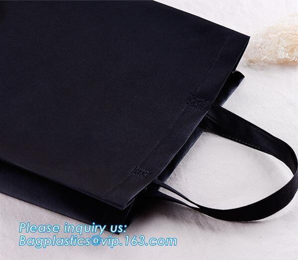 Customized Non Woven Shopping Bag Logo Printing Non Woven Bag With Tote, gift advertisement Reusable non woven shopping