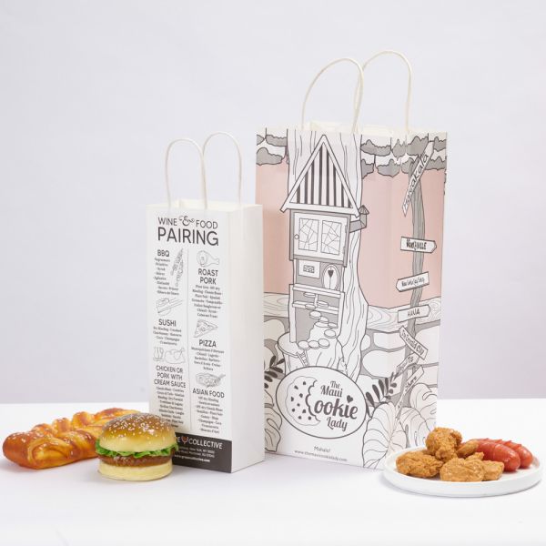 OEM 300gsm Printed Paper Gift Bags Bulk For Valentine's Day