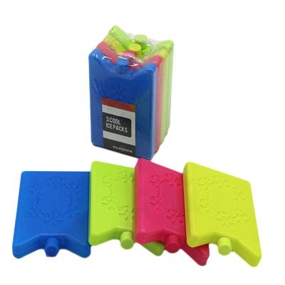 Grade alimentar HDPE plástico 15*10*2 CM Mini Ice Packs Freezer Packs FDA SGS Certificado para alimentos congelados