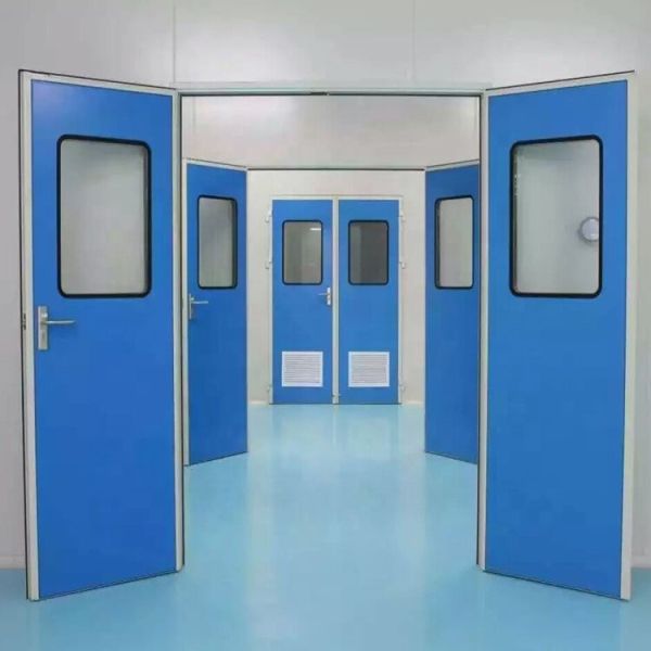 Customized Size Hospital Cleanroom Door Lab Pharmacy Door Cleanroom