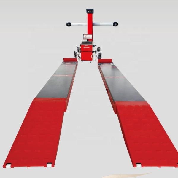 Waterproof And Oil Proof Truck Wheel Alignment Machine For Top Notch 4 Wheel Alignment