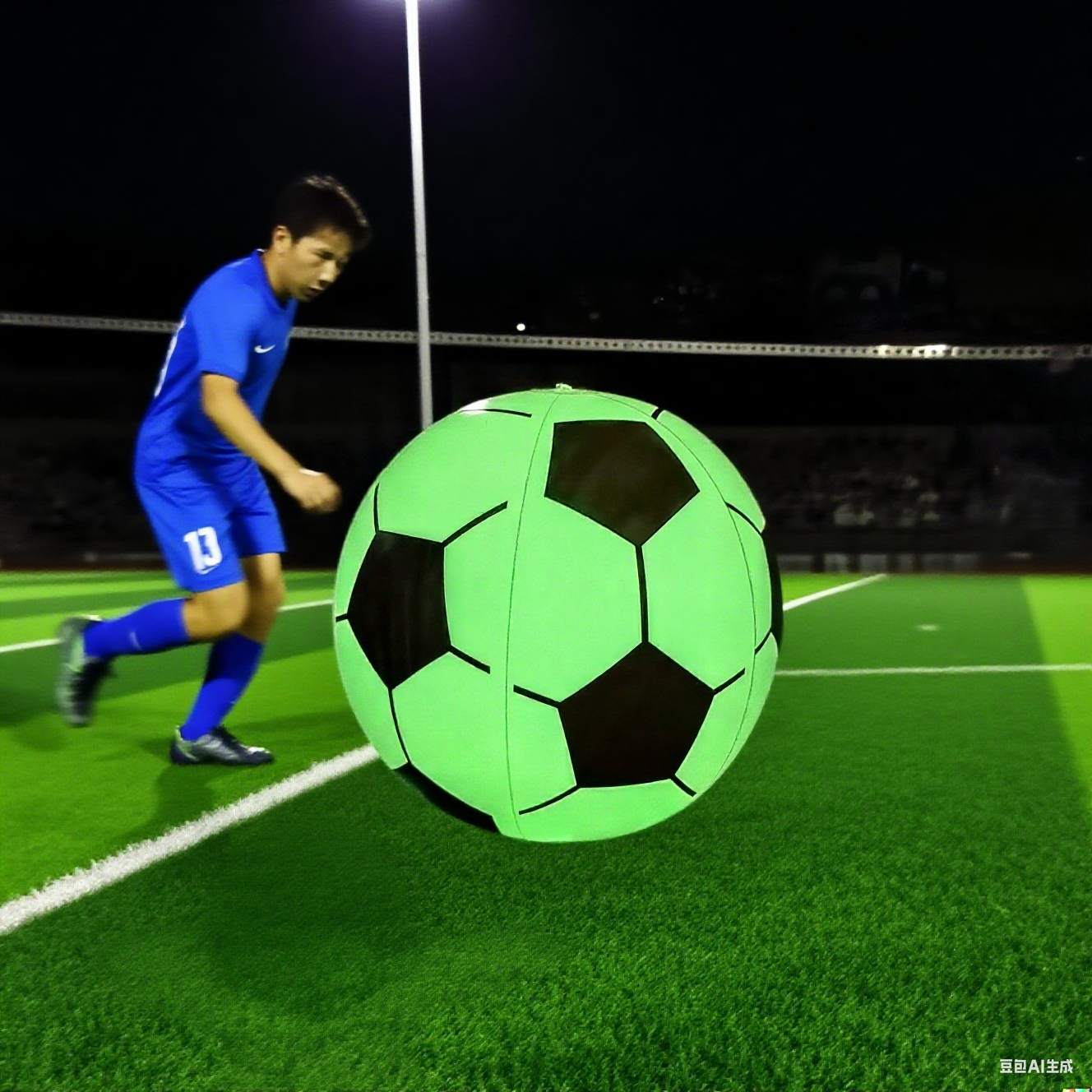 Giant Inflatable Soccer Ball, 50cm & 75cm Ready Stock, Customizable PVC Large Beach Ball for Kids Outdoor Games & Pool Parties Big Blow Up Soccer Ball for Summer Beach, Pool & Backyard Play