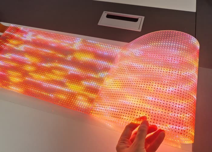 LED Transparency Film Screen P8  Display for Retail Store and Shopping Mall Advertising for Storefront Window and Welcome Display