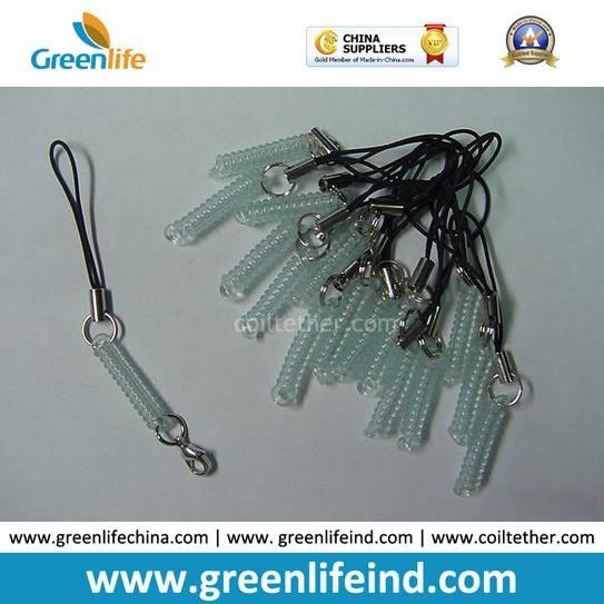 Short Cell Phone Spiral Coil Strap Fashion Security Cord