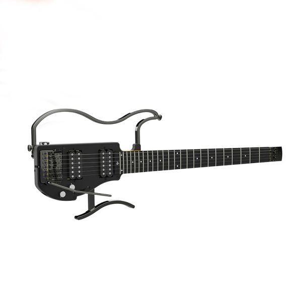 GRAND Headless Travel Electric Guitar double humbucker GDS-200 Ebony finger board foldable guitar