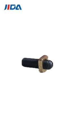 ROHS M3x10 Round Head Hex Adjustment Screws With H62 Stamping Copper Nut Combination
