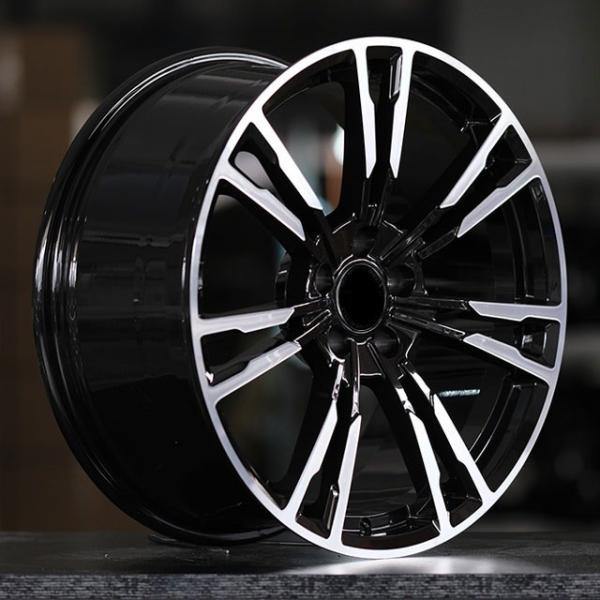 Titanium Machine Face Gloss black''forged wheels for Audi Q7