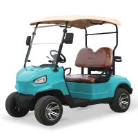 NL-G2020 48V 5KW Golf Cart Car 2 passagers avec Max. vitesse 15.5mph 25hp et Taille du pneu 205/50-10 Diamètre du pneu 18.1in 460mm