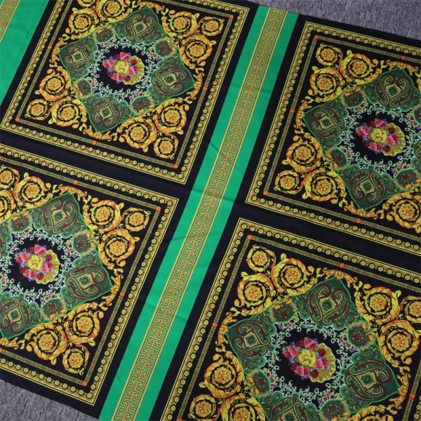 Остров OEM напечатал одежду 100% полиэстер ткани платья материальную