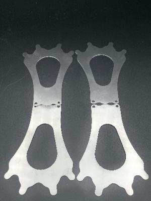 Metal de aço inoxidável personalizado fábrica que carimba a placa da válvula das peças