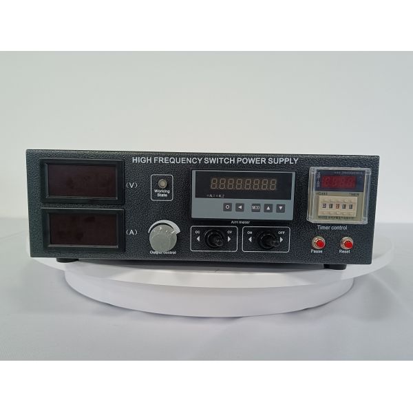 выпрямитель тока 12V 50A плакировкой металла входного сигнала AC 110V с метром и таймером ампера-час