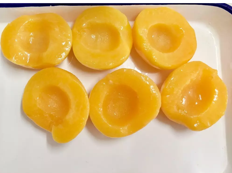 Немедленным персик законсервированный плодом желтый в светлом сиропе 425g 820g