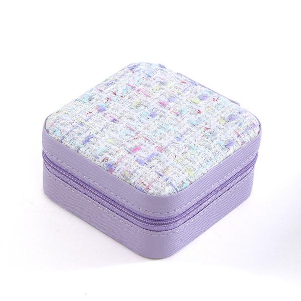 SMALL FRAGRANCE SERIES SIMPLE STORAGE TRAVEL PORTABLE JEWELRY STORAGE BOX EARRINGS RING RING SMALL JEWELRY BOX