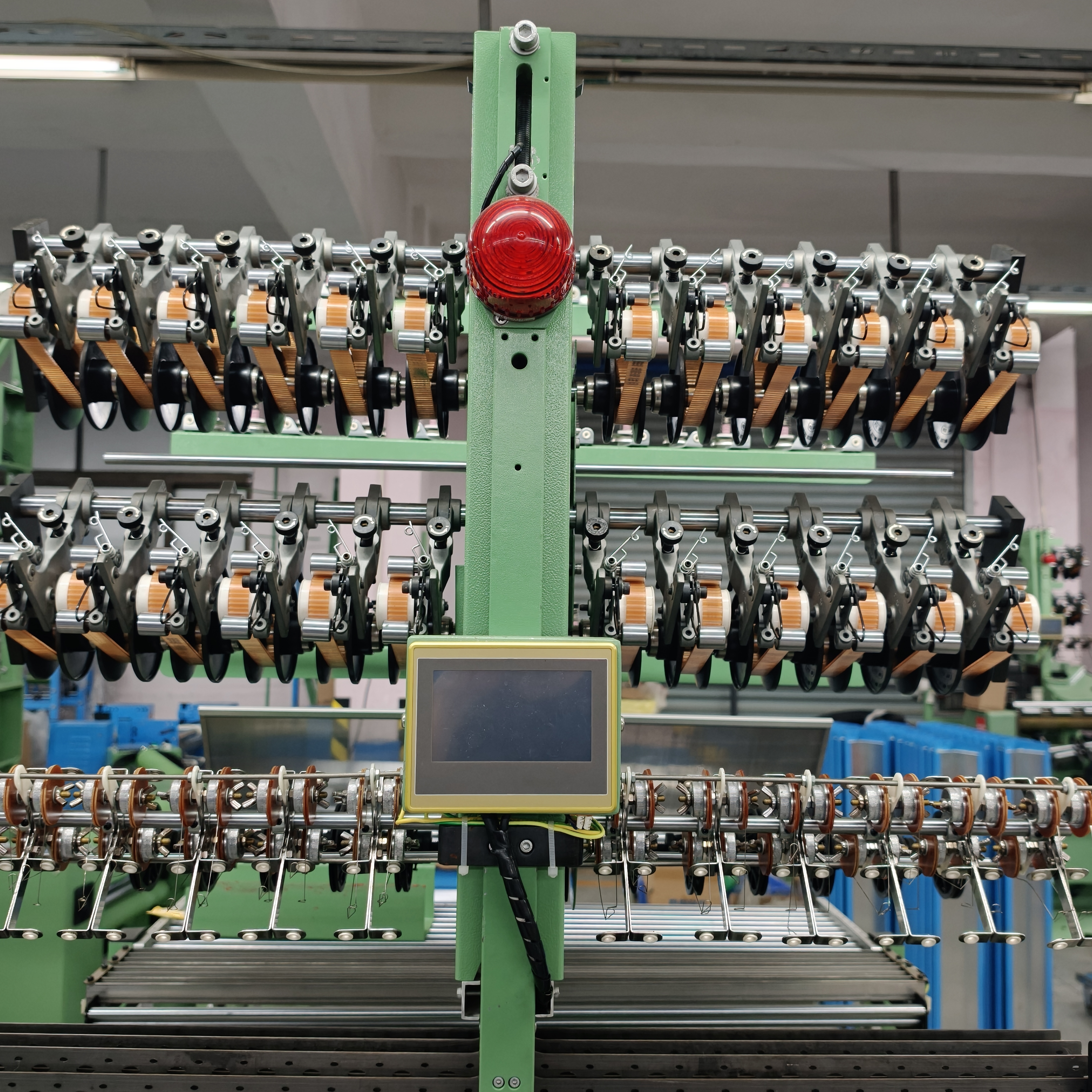 High‑Speed Servo Flat‑Head Shuttleless Ribbon Loom for Narrow Elastic & Non‑Elastic Webbing