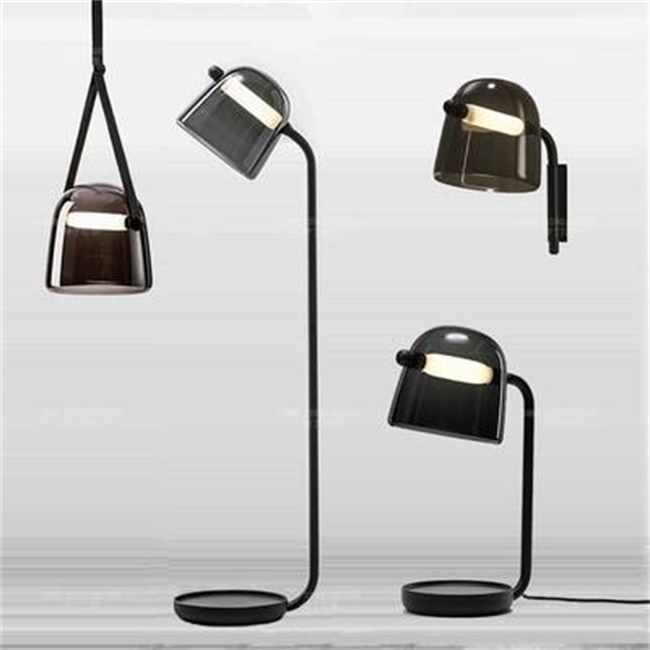 Света Sconce нордического творческого столба спальни лампы стеклянной стены простого современные