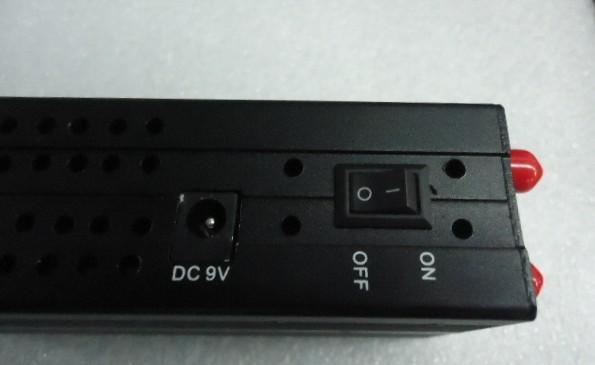 Jammer portátil ET-808HI para o costume, 1500 do sinal de GPS de 6 antenas - 1600MHz