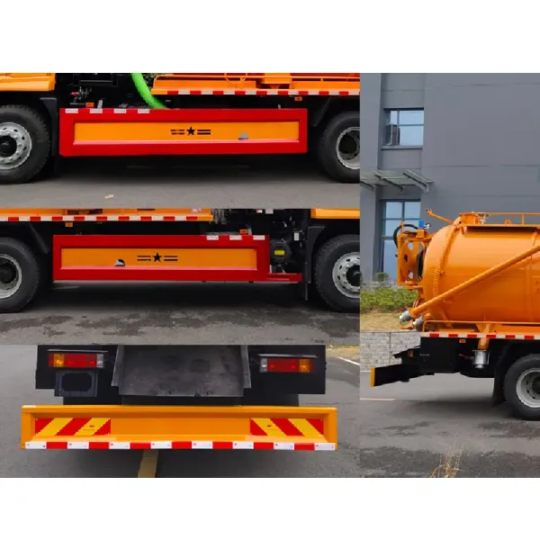 7100L Large Capacity Sewage Cleaning and Suction Truck