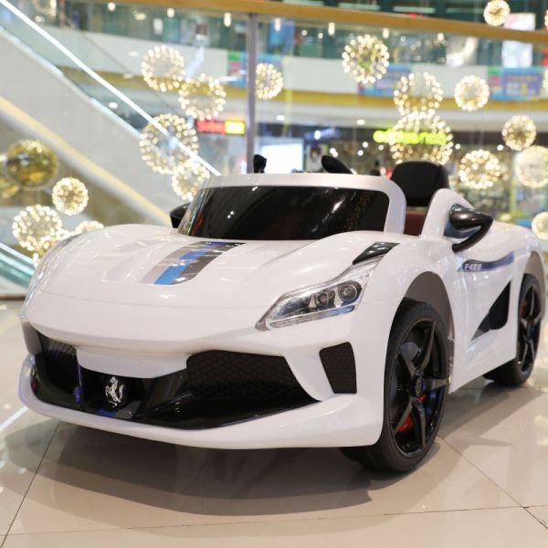 Acepta batería de 12V coche eléctrico para niños de doble puerta con control remoto Bluetooth