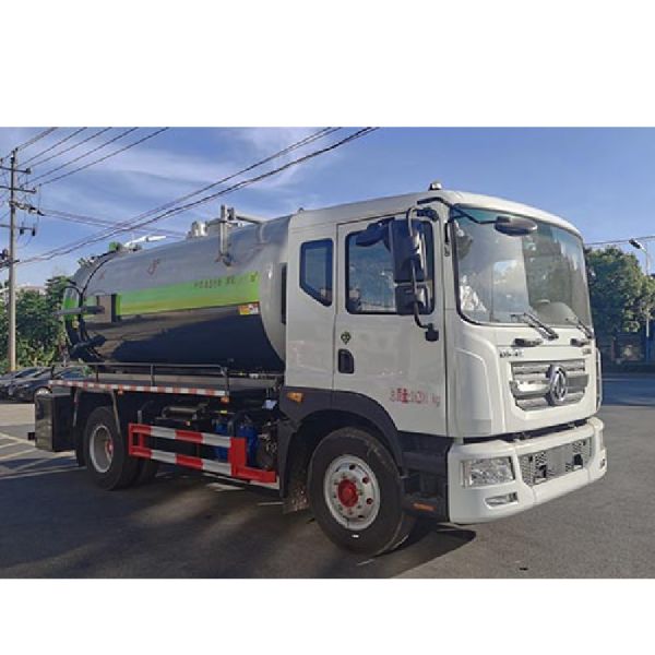 11000L Large Capacity Vacuum Sewage Suction Truck with EU-Standard Engine (336 hp) and 6mm Carbon Steel Tank