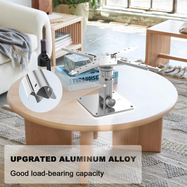 Aluminum Alloy Projector Mounting Brackets Touch Control Adjustable Height Projector Mount