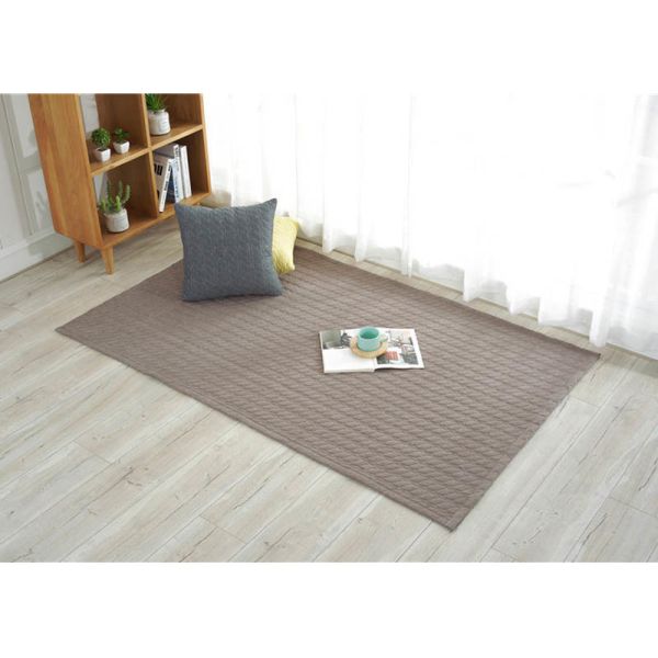 Hand Made cotton door mats , Study carpet mat for living room Customized