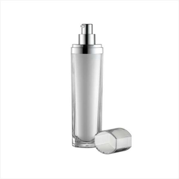 15ml,30ml,50ml Luxury Skin Care Plastic Double Wall Acrylic Lotion Pump Bottle