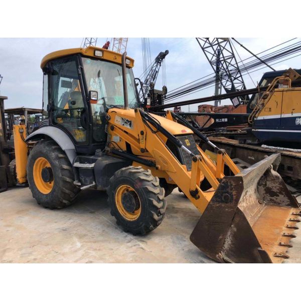 JCB 4CX/3CX Used Backhoe Loader with 0-2000 Working Hours and Liyuan Hydraulic Valve