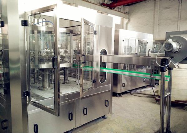 PCL Control Bottle Filling Equipment For Fruit Juice / Orange Juice Packaging Customized